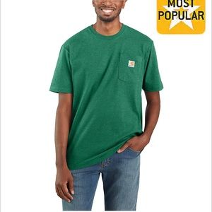 - bundle of 2 relaxed fit heavy weight short sleeve pocket t-shirt